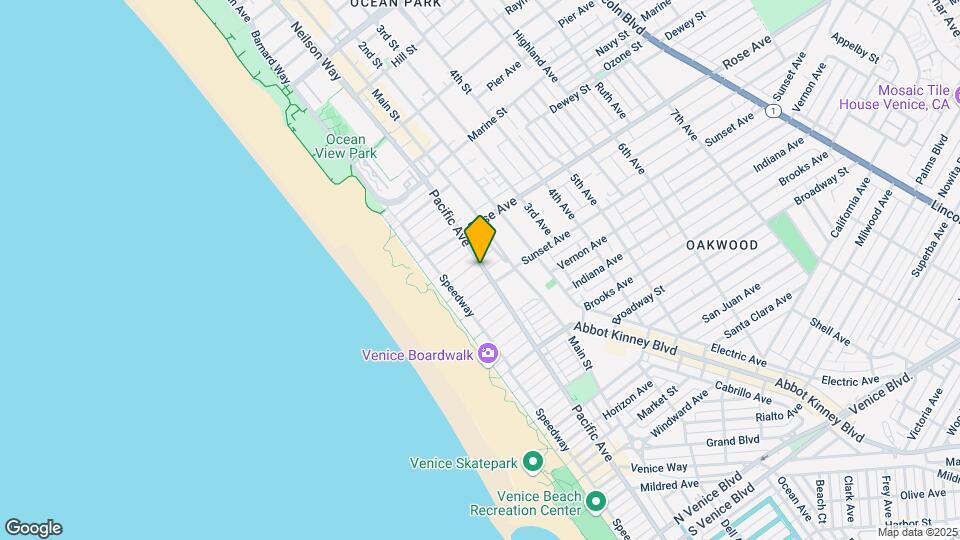 53 Paloma & 415,417 Pacific Ave Mapa y Detalles de la Ubicación