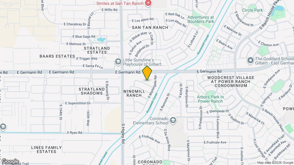 3352 E Chickadee Rd, Unit 101 Mapa y Detalles de la Ubicación