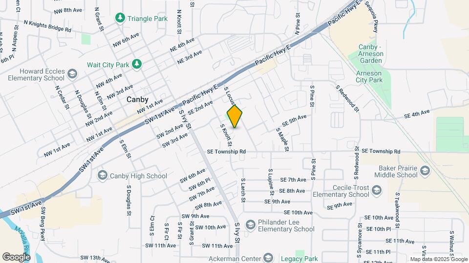 Brentwood Townhomes Map and Location Details