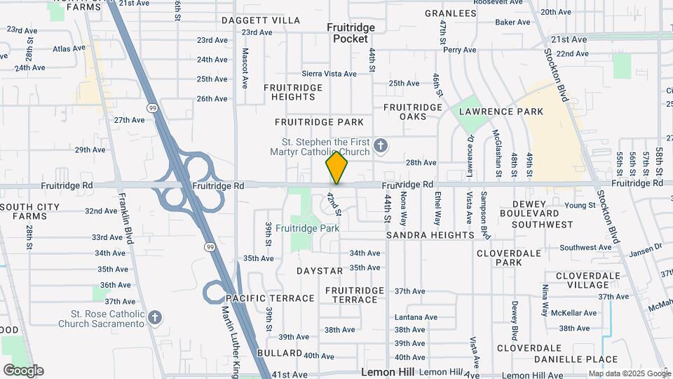 5601 42nd St Map and Location Details