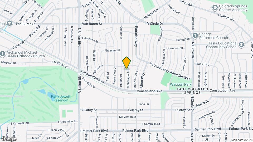 2118 Monteagle St Map and Location Details