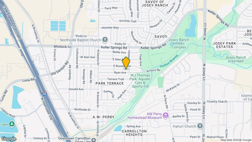 1117 Ryan Ave Map and Location Details