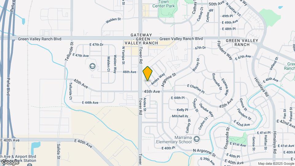 4522 Andes St Map and Location Details