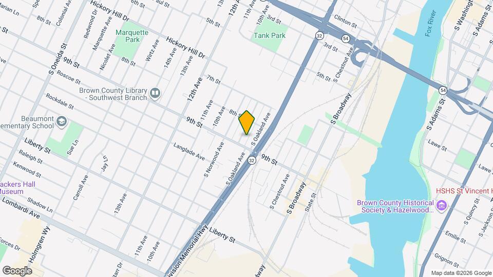 1231 S Greenwood Ave Mapa y Detalles de la Ubicación