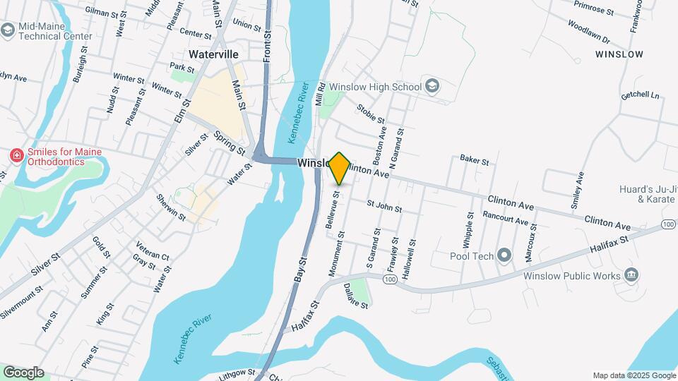 4 Bellevue St, Unit 1 Map and Location Details