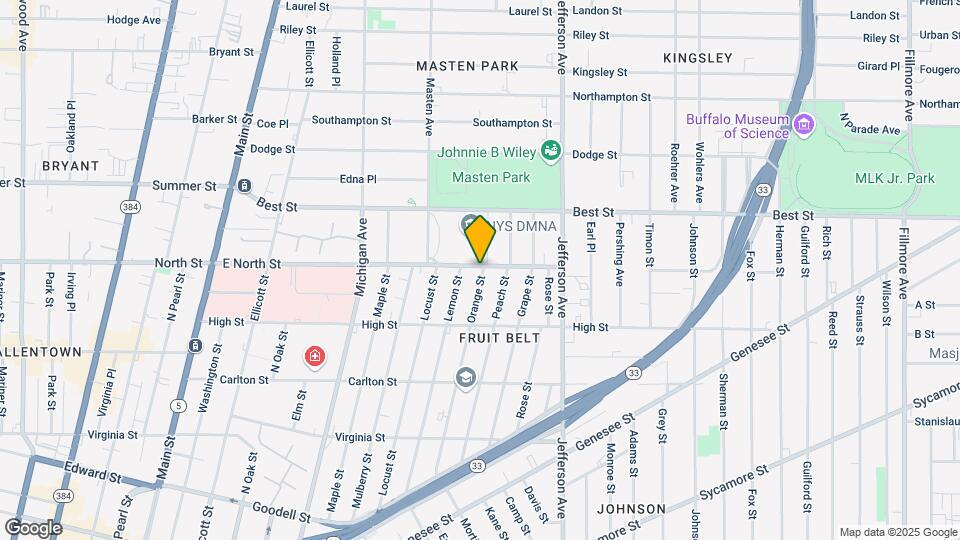 291 E North St Map and Location Details
