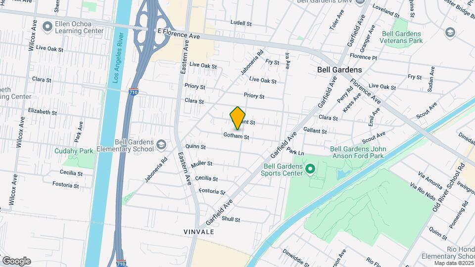 5945 Gotham St Map and Location Details