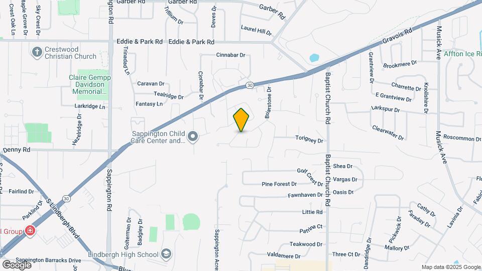 11266 Briarstone Dr Map and Location Details