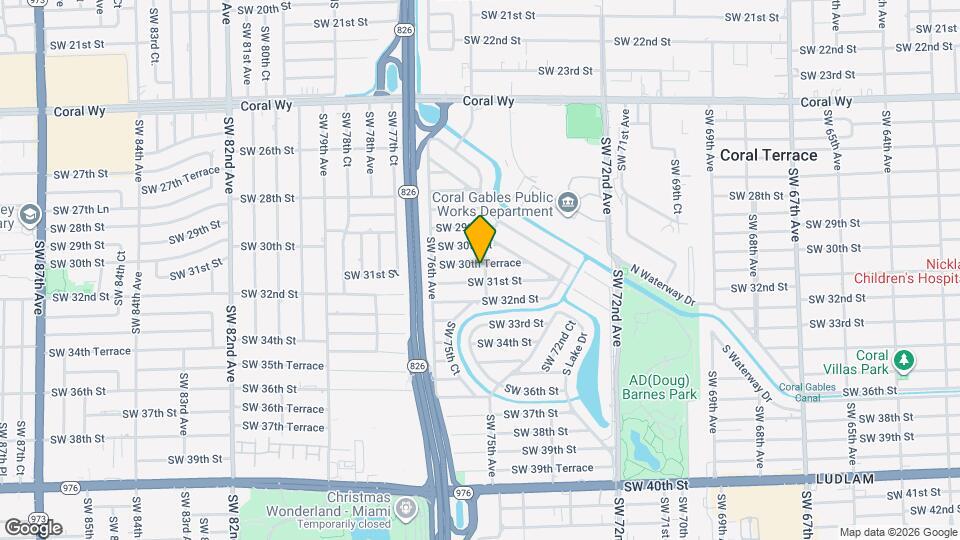 7500 SW 30th Terrace Map and Location Details