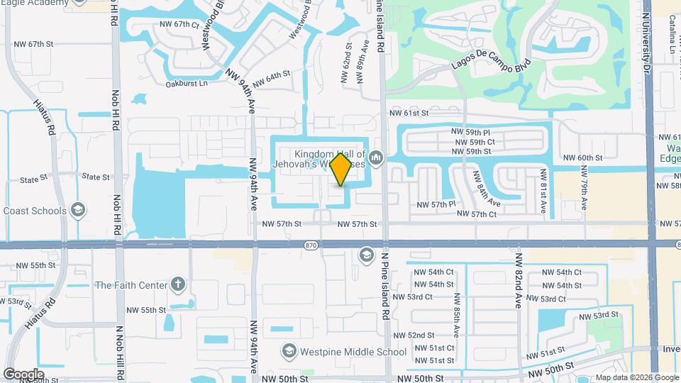 9053 Plymouth Pl Map and Location Details