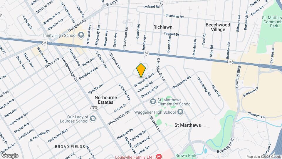 4213 Norbourne Blvd Mapa y Detalles de la Ubicación
