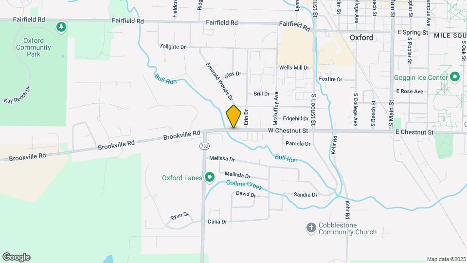 Chestnut Village Apartments Map and Location Details