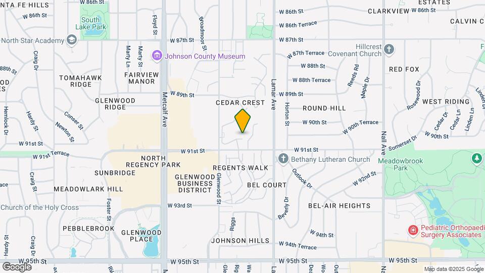 Cedar Crest Apartments Map and Location Details