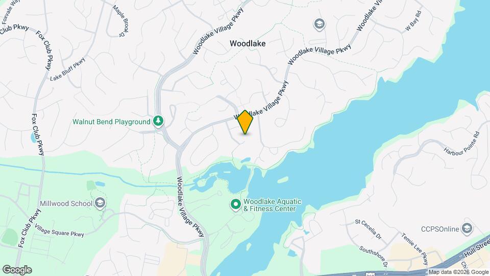 14604 Duck Cove Pl Map and Location Details