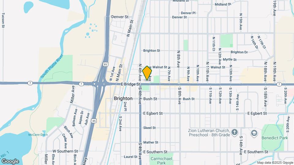 433 E Bridge St Map and Location Details