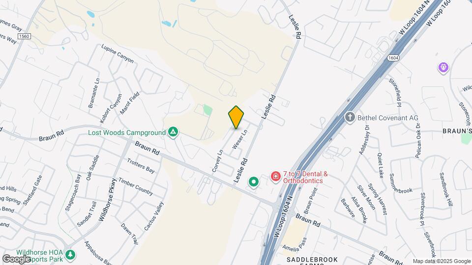 10526 Corvey Ln Map and Location Details