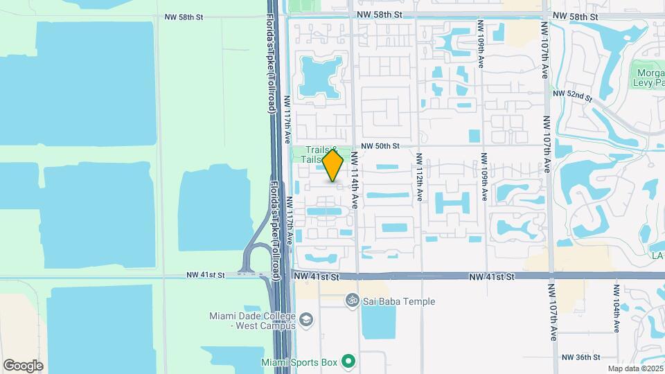 4712 NW 114th Ave Map and Location Details