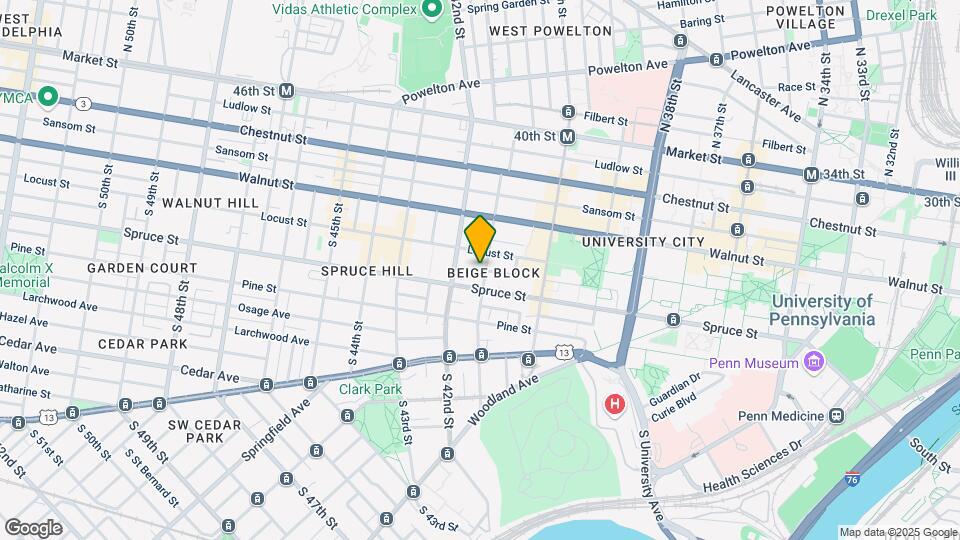 234 S 41st St Map and Location Details