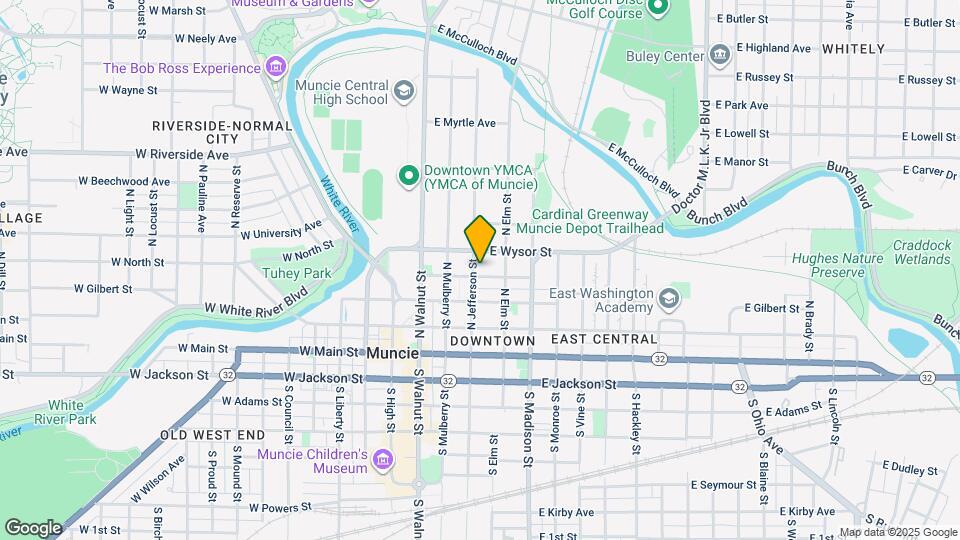 306 E North St, Unit 1 Map and Location Details