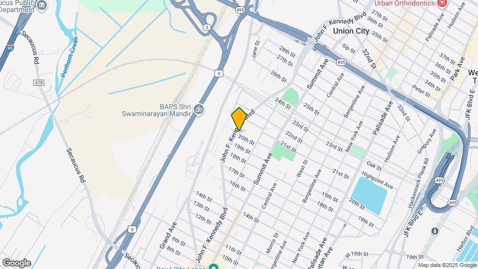 920 20th St Map and Location Details