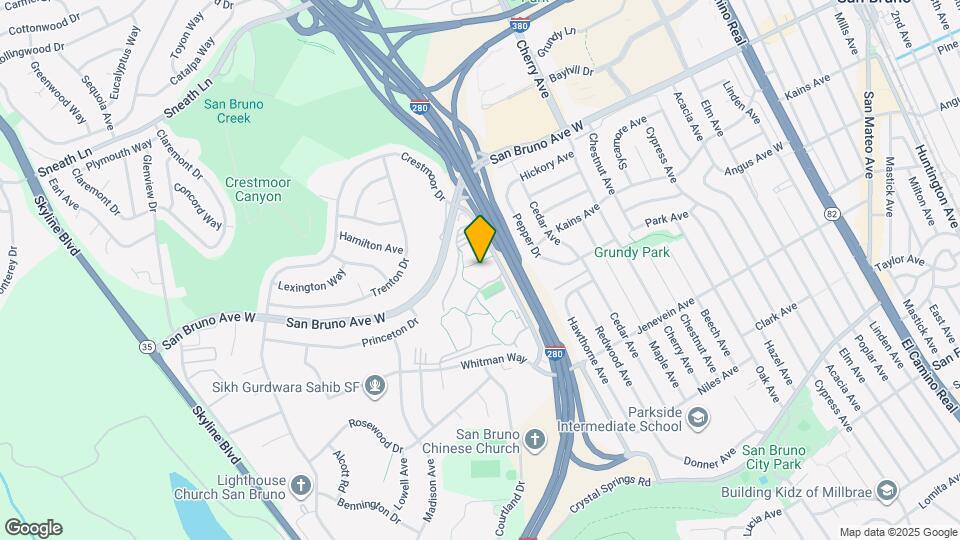 2140 Shelter Creek Ln Map and Location Details