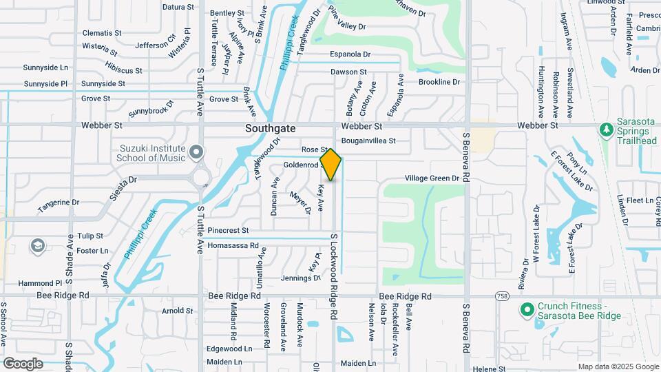 3236 S Lockwood Ridge Rd Map and Location Details