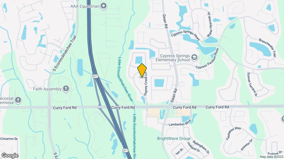 10025 River Glen Ct Map and Location Details