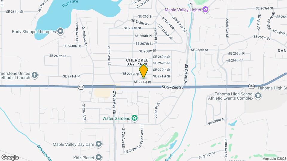 21832 SE 271st Pl Map and Location Details