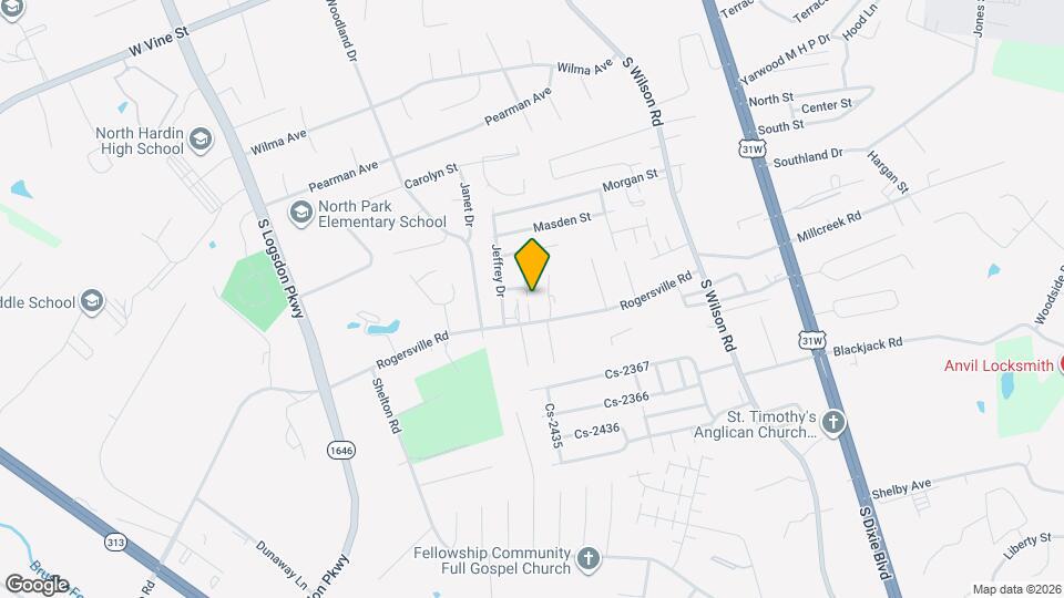 603 S Atcher Map and Location Details