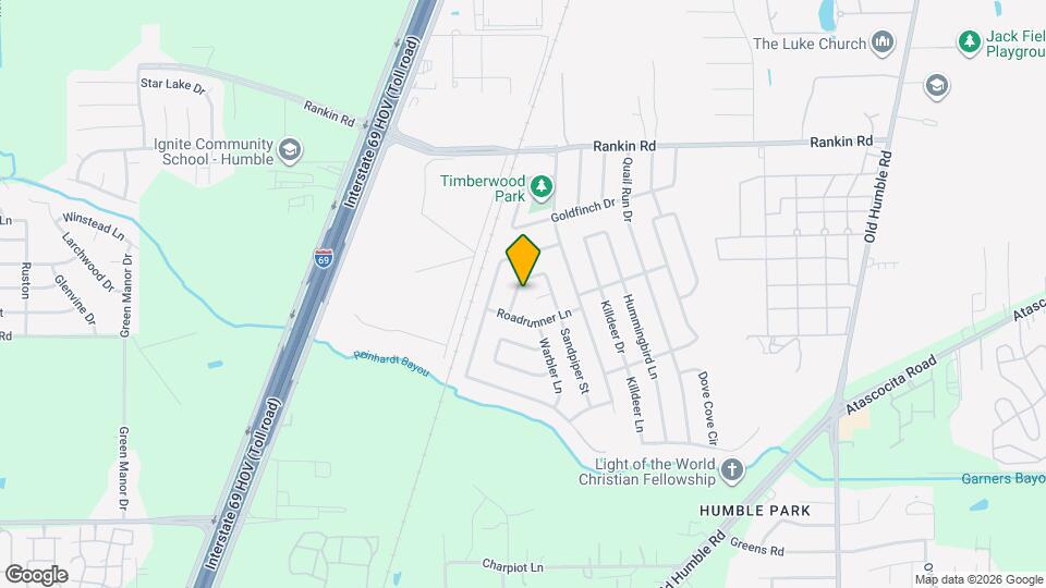 2839 Canary Ln Map and Location Details