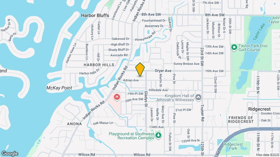 3295 Adrian Ave Map and Location Details