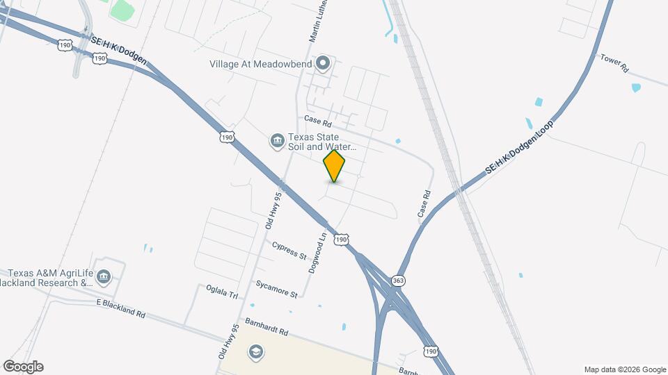 1909 Euclid Dr Map and Location Details