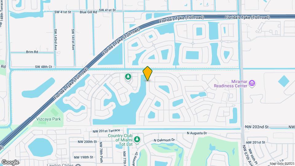 5016 SW 134th Ave Map and Location Details