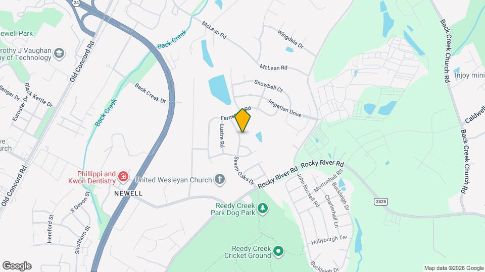 10000 Seven Oaks Dr Map and Location Details