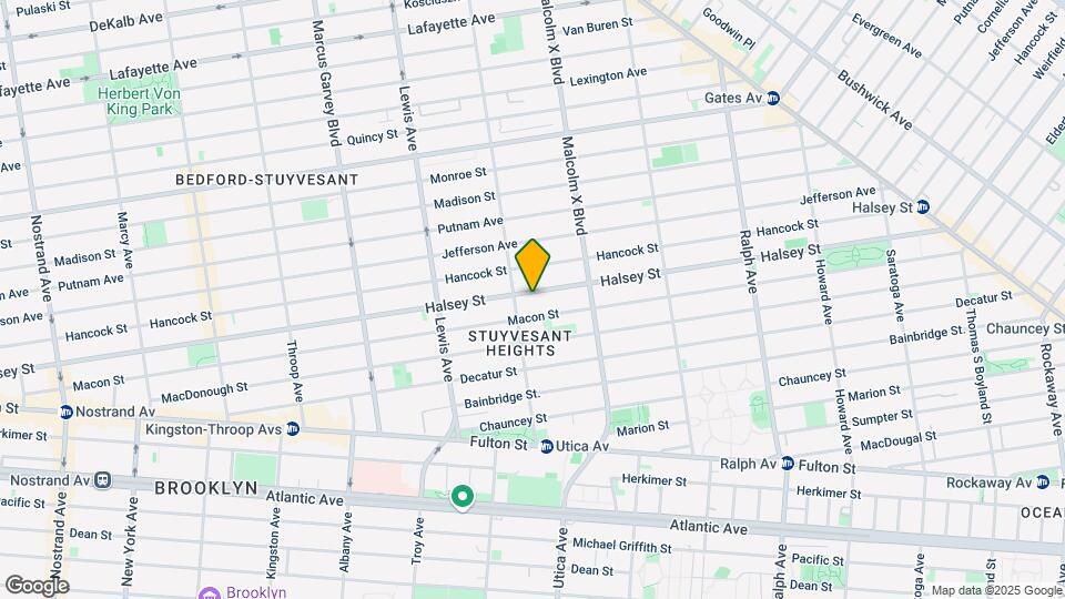 570 Halsey St Mapa y Detalles de la Ubicación