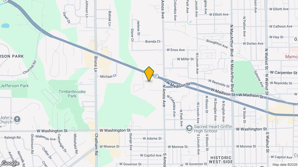 411 Dawson St Map and Location Details