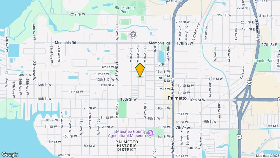 1208 12th Ave W Map and Location Details