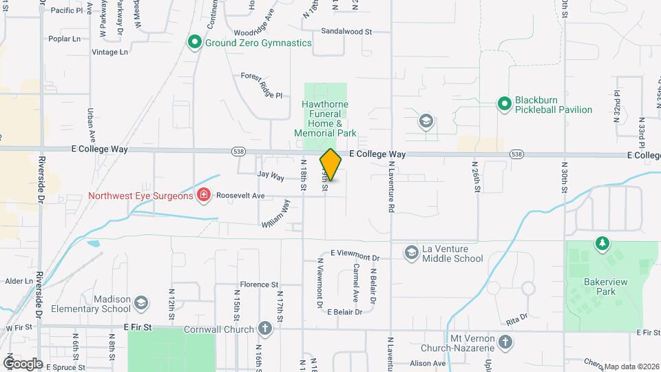 1508-1510-1510 N 19th St Map and Location Details