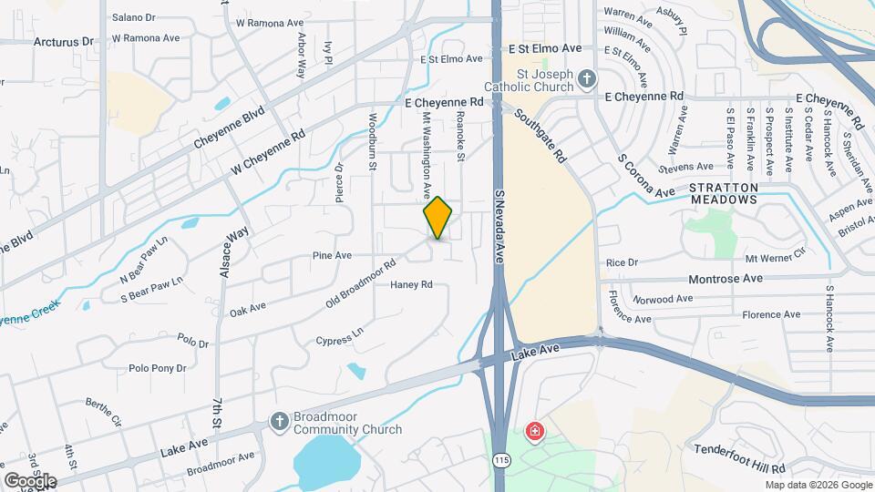 2125 Broadmoor Rd Cir Map and Location Details