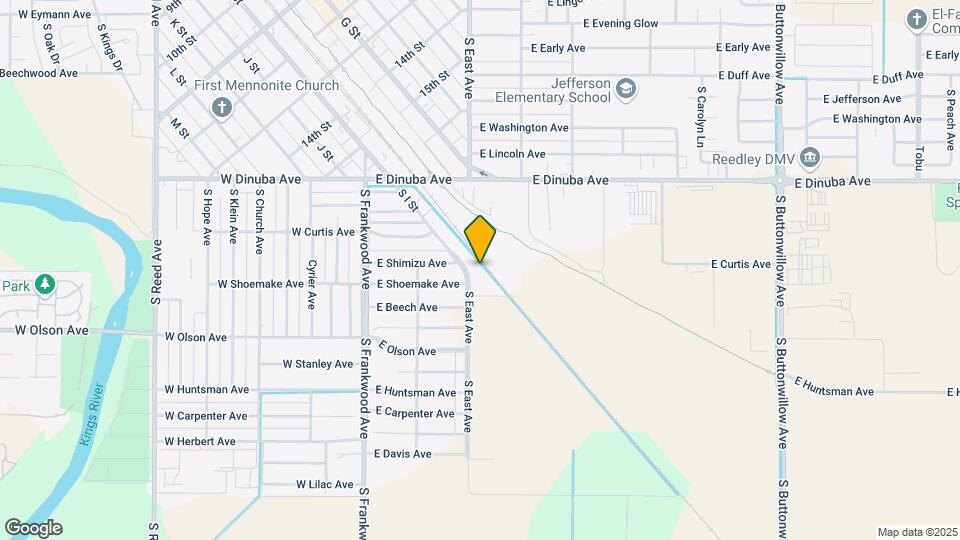 Reedley Village Map and Location Details