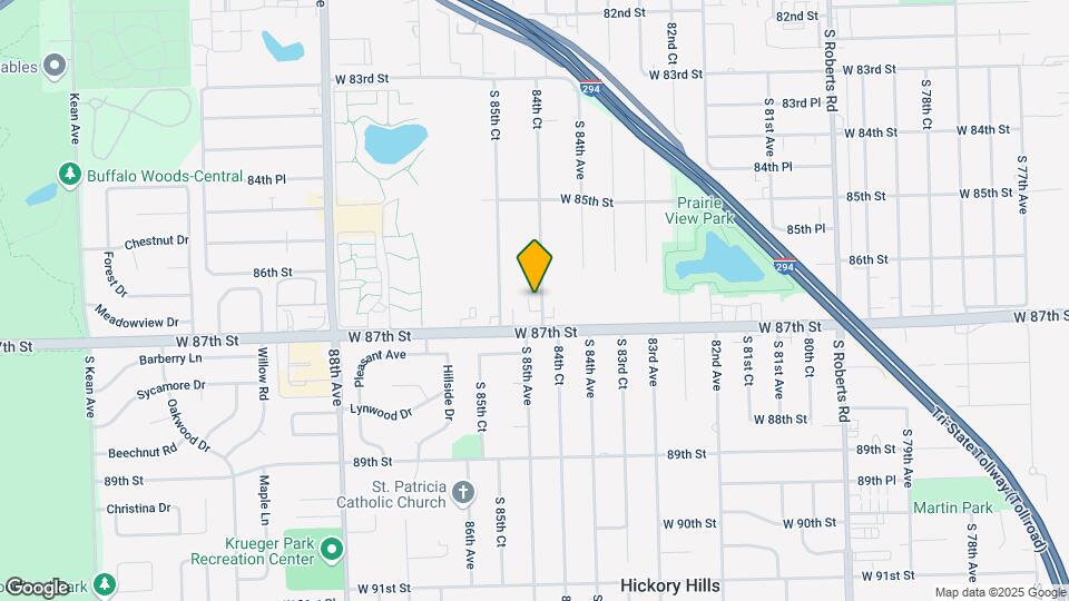 8424 W 87th St Map and Location Details