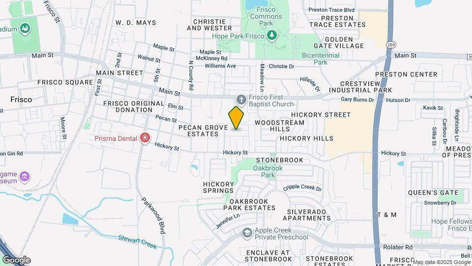 7829 Creekview Dr Map and Location Details