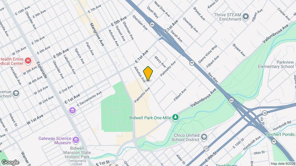 914 Arbutus Ave Mapa y Detalles de la Ubicación