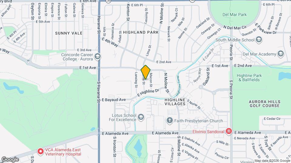 50 Lima St Map and Location Details