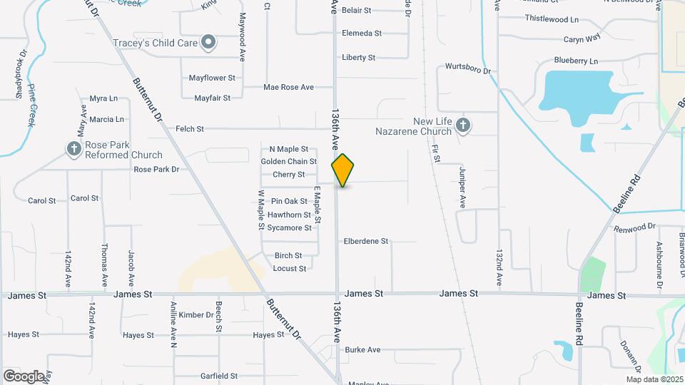 631 136th Ave Map and Location Details