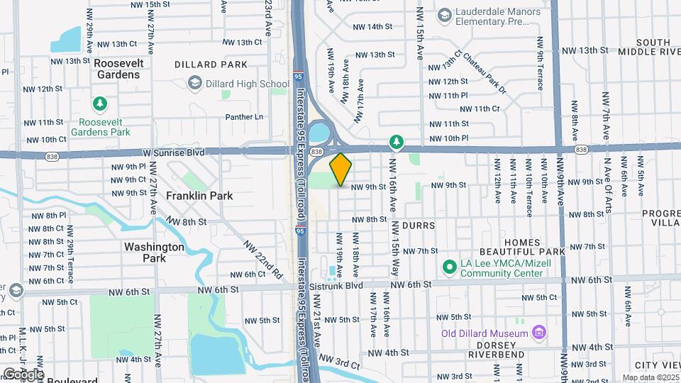 1816-1820 NW 9th St Map and Location Details