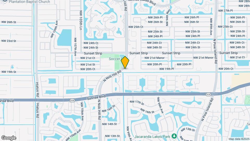 9970 NW 19th Pl Mapa y Detalles de la Ubicación