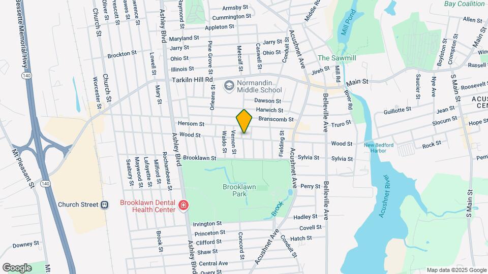 311 Wood St, Unit 2E Map and Location Details