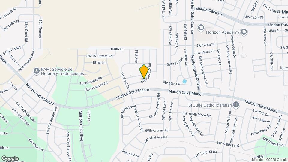 15300 SW 50th Ave Rd Mapa y Detalles de la Ubicación