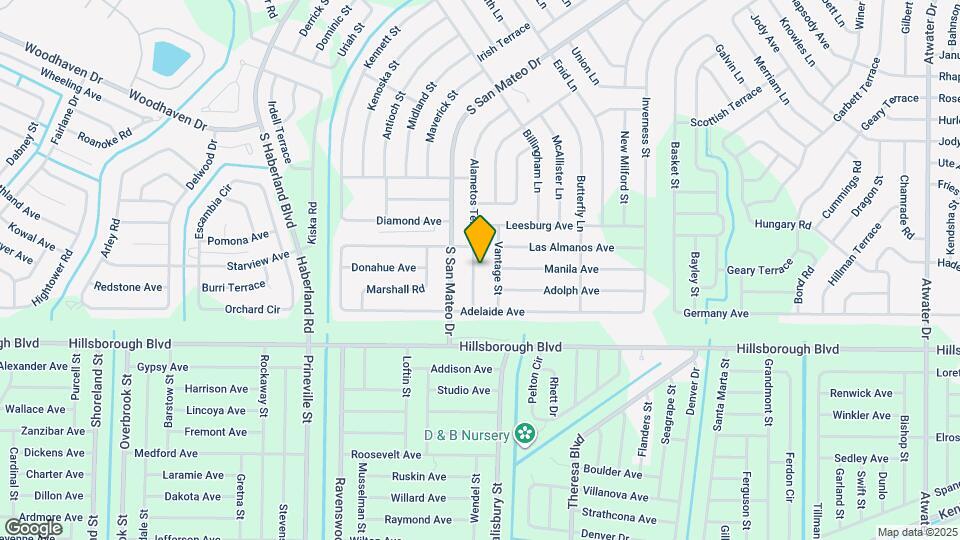 5204 Alametos Terrace Map and Location Details